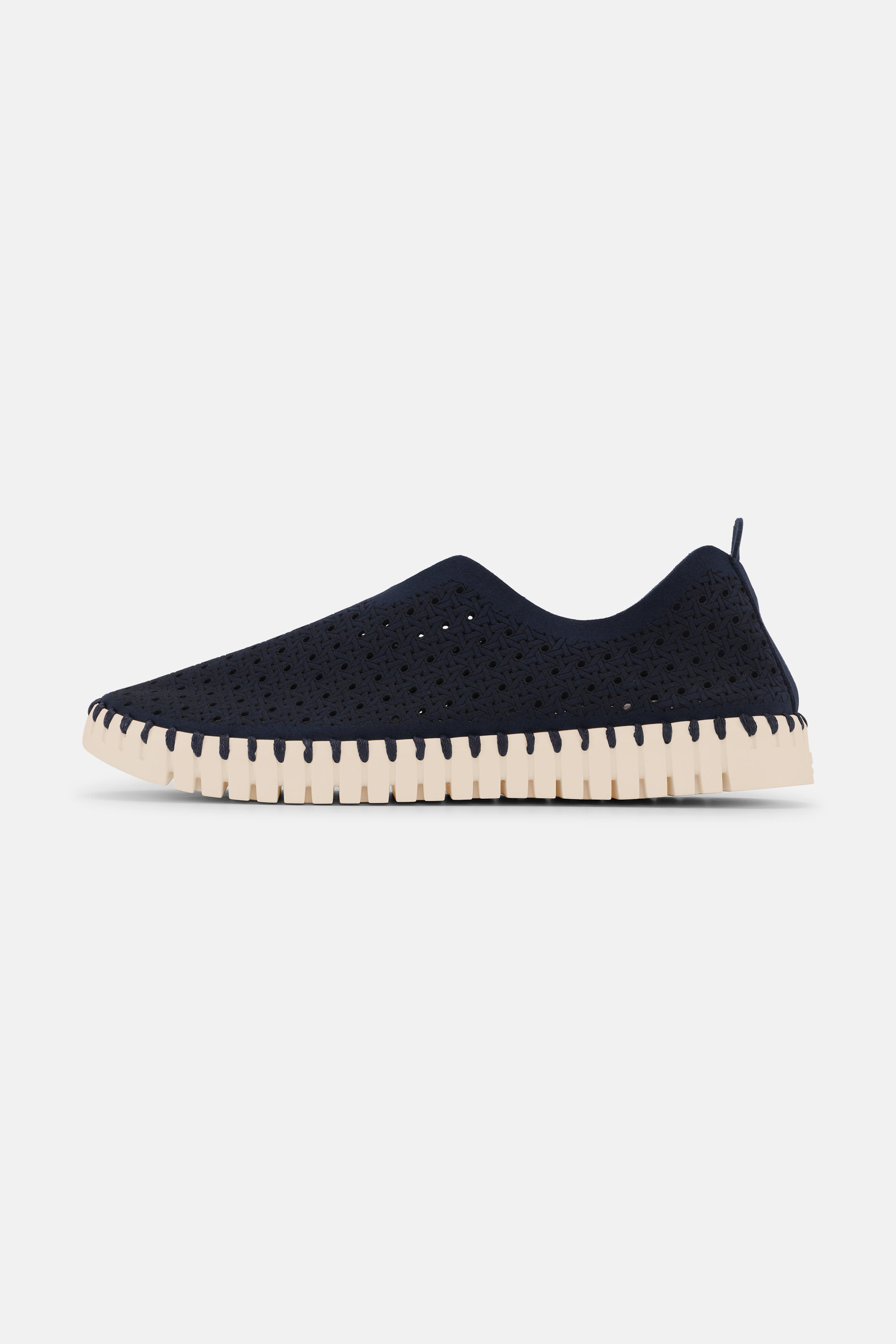 Tulip Sko - Dark Indigo Pearled Ivory